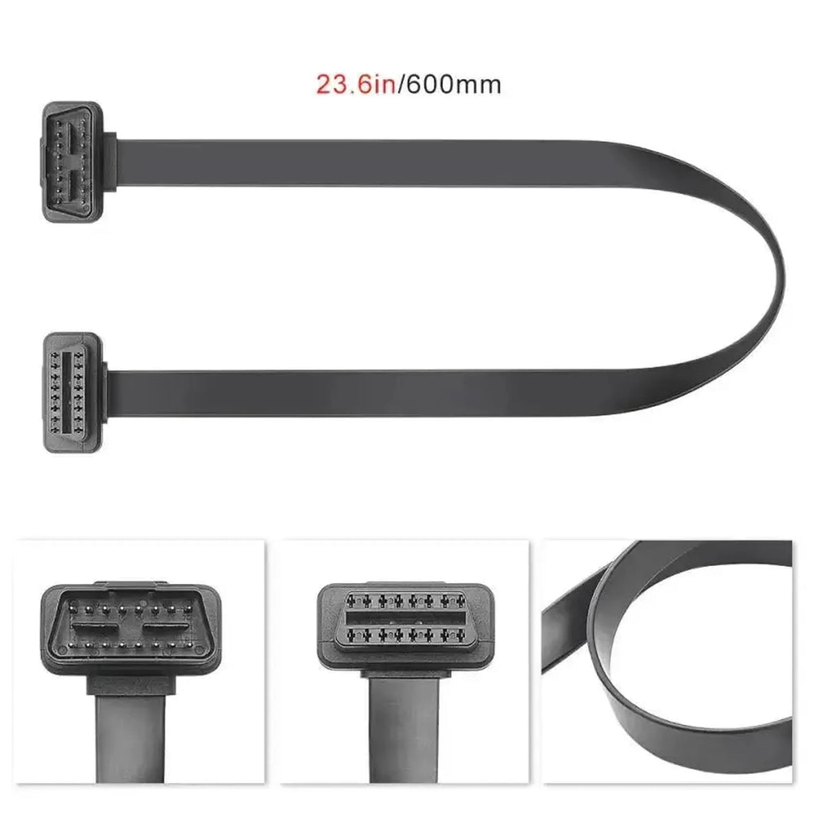 16-pin OBD2 Plate Extension Cable (60 cm) | Interface