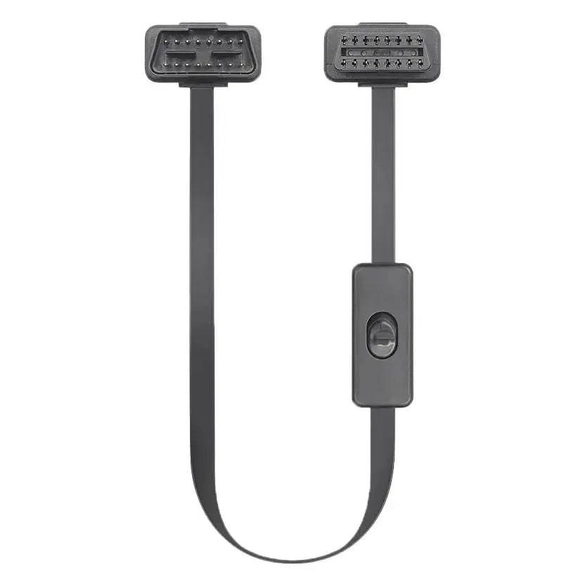 16-pin OBD2 Plate Extension Cable with Switch (60 cm) | Interface