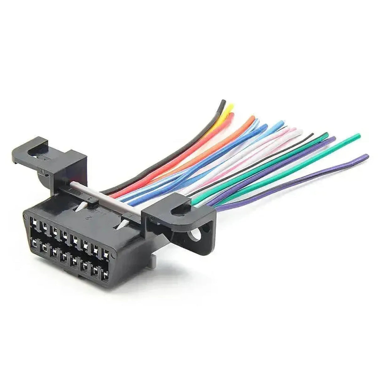 16-pin OBD2 Port (Female) with 16 Open End Cables (10 cm) | Accessories