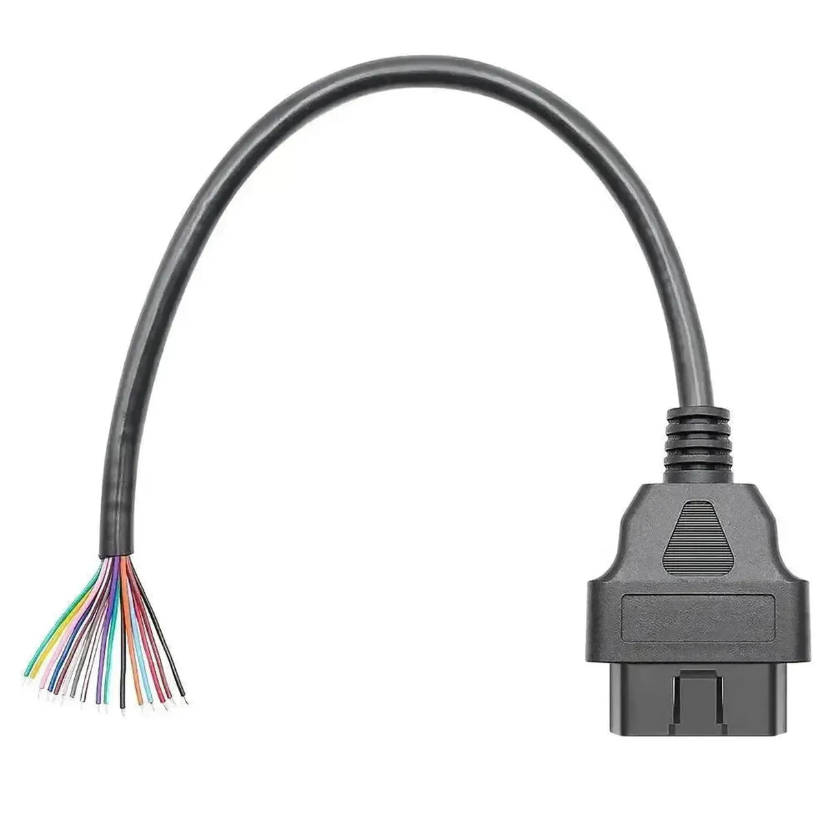 16-pin OBD2 Connector (Male) with 16 Open End Cables (30 cm) | Accessories