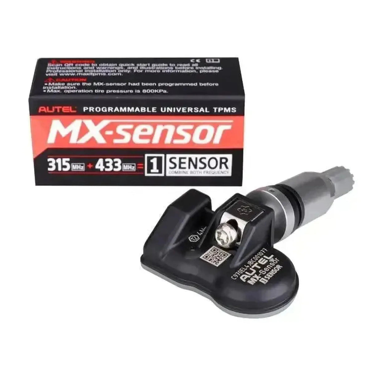 Autel MX-Sensor 315MHz+433MHz (Aluminum) | TPMS sensor (Screw-in)