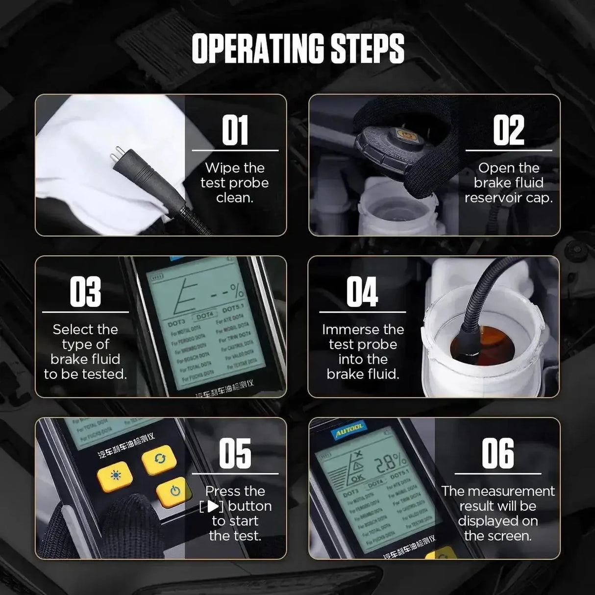 Autool AS502 | Brake Fluid Tester
