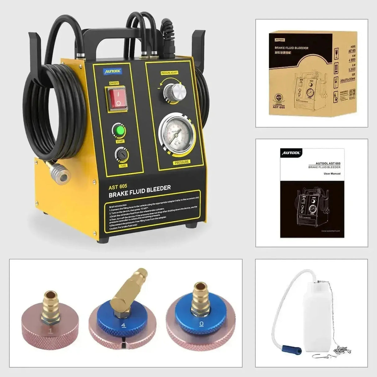 Autool AST605 | Brake Bleeder