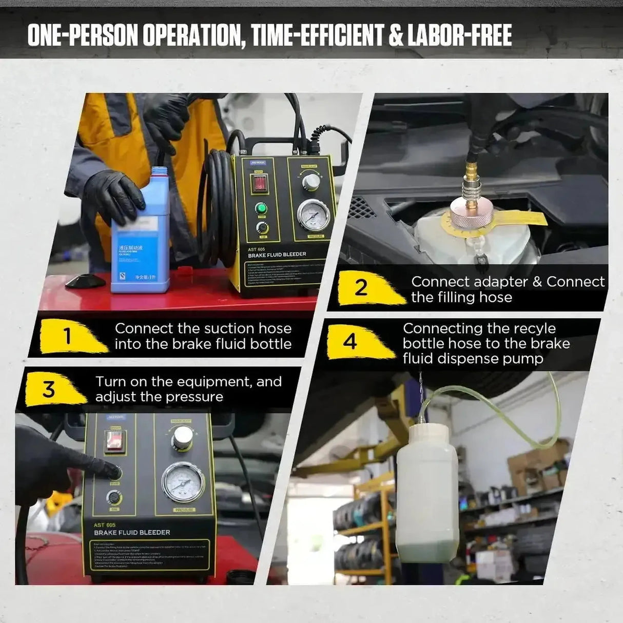 Autool AST605 | Brake Bleeder