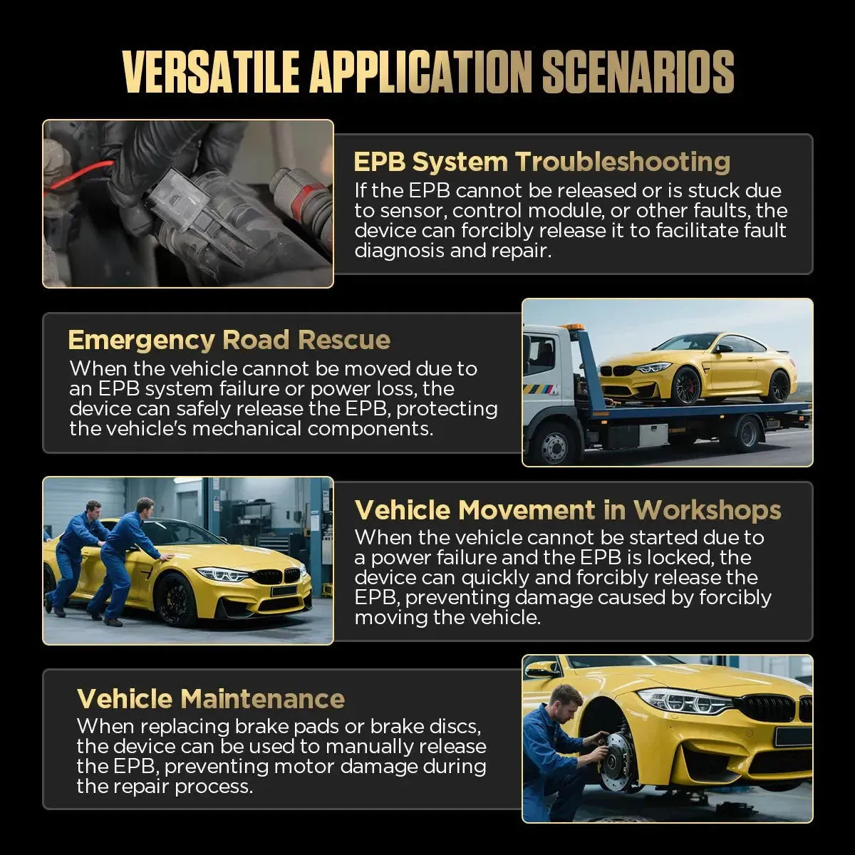 Autool BT10 | Electronic Parking Brake Release Tools