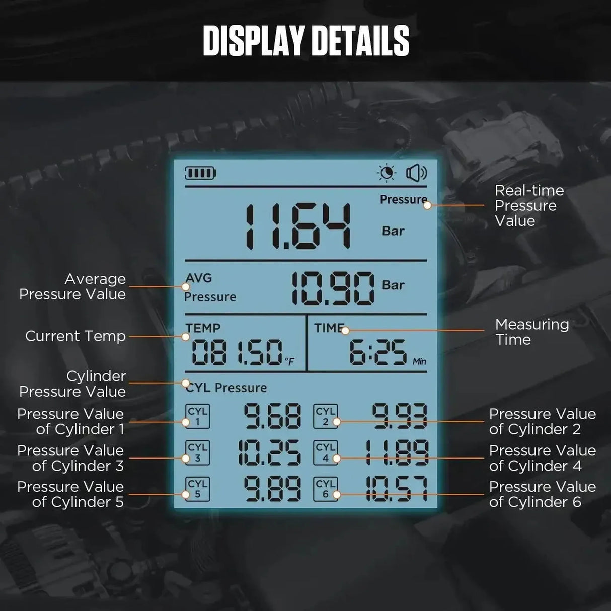 Autool PT610 | Compression Tester