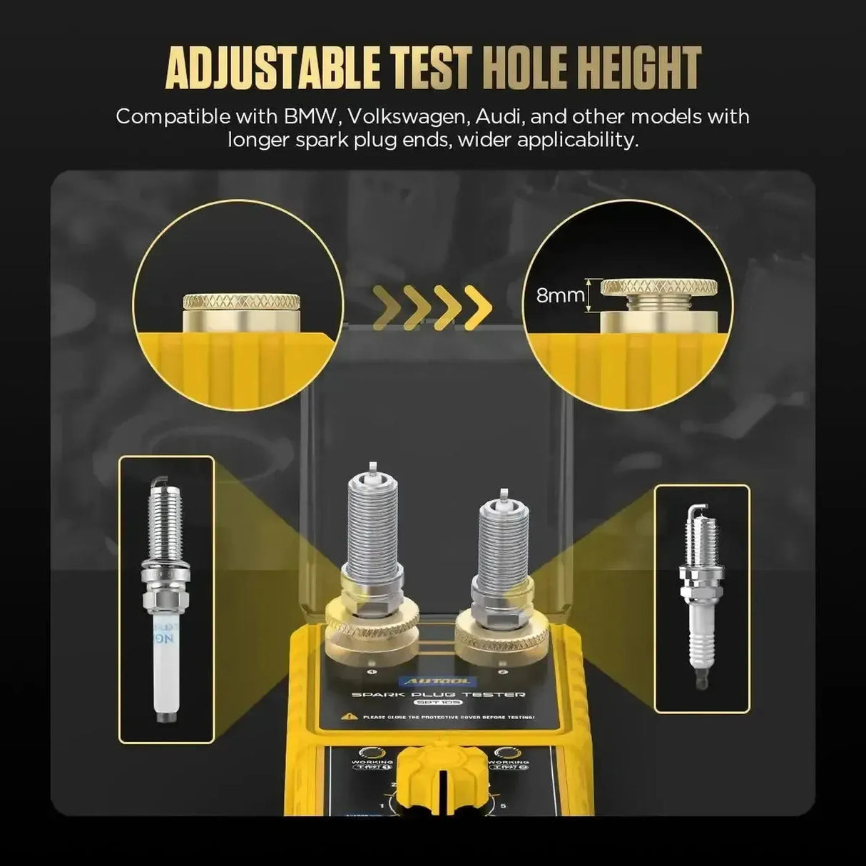 Autool SPT105 | Spark Plug Tester
