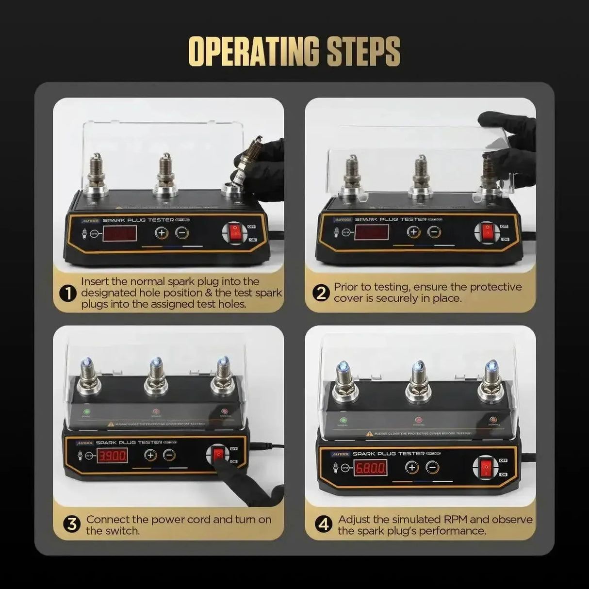 Autool SPT301 | Spark Plug Tester