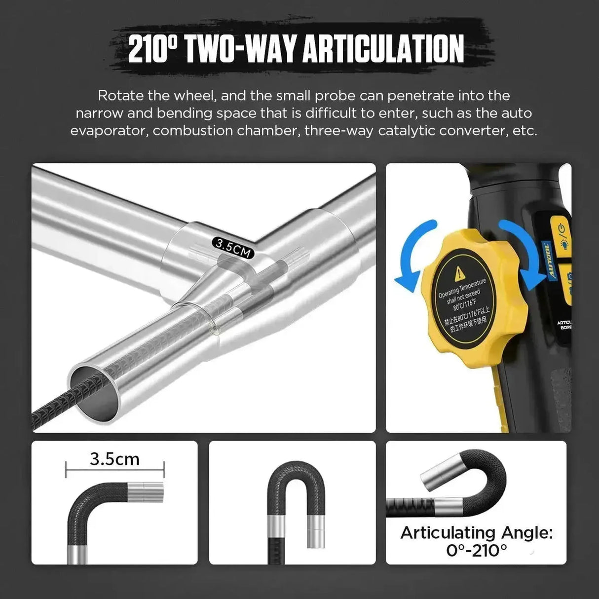 Autool SVB305 | Inspection Camera (6.35 mm)