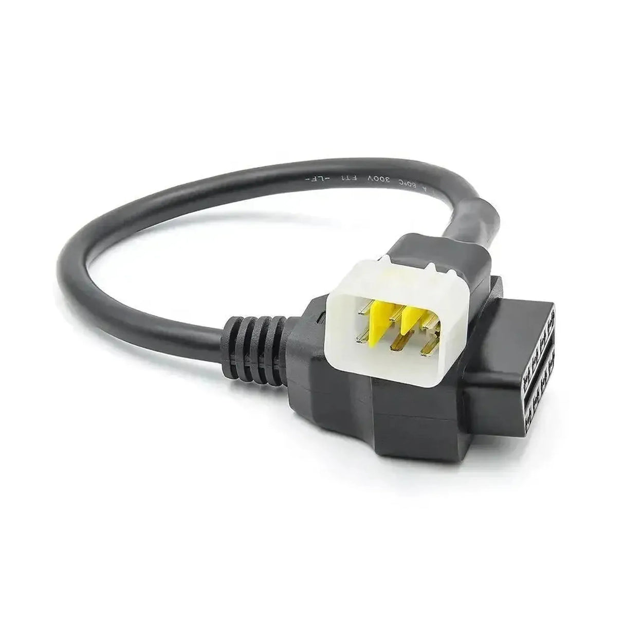 Delphi 6-pin OBD – 16-pin OBD2 Adapter Cable | Motorcycle