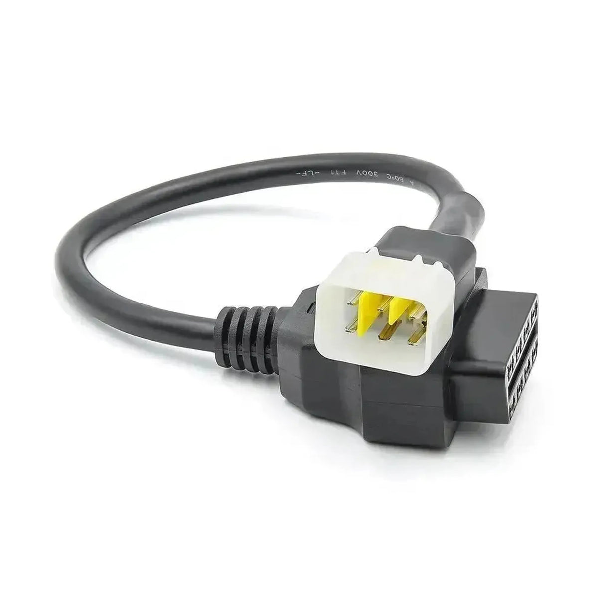 Delphi 6-pin OBD – 16-pin OBD2 Adapter Cable | Motorcycle
