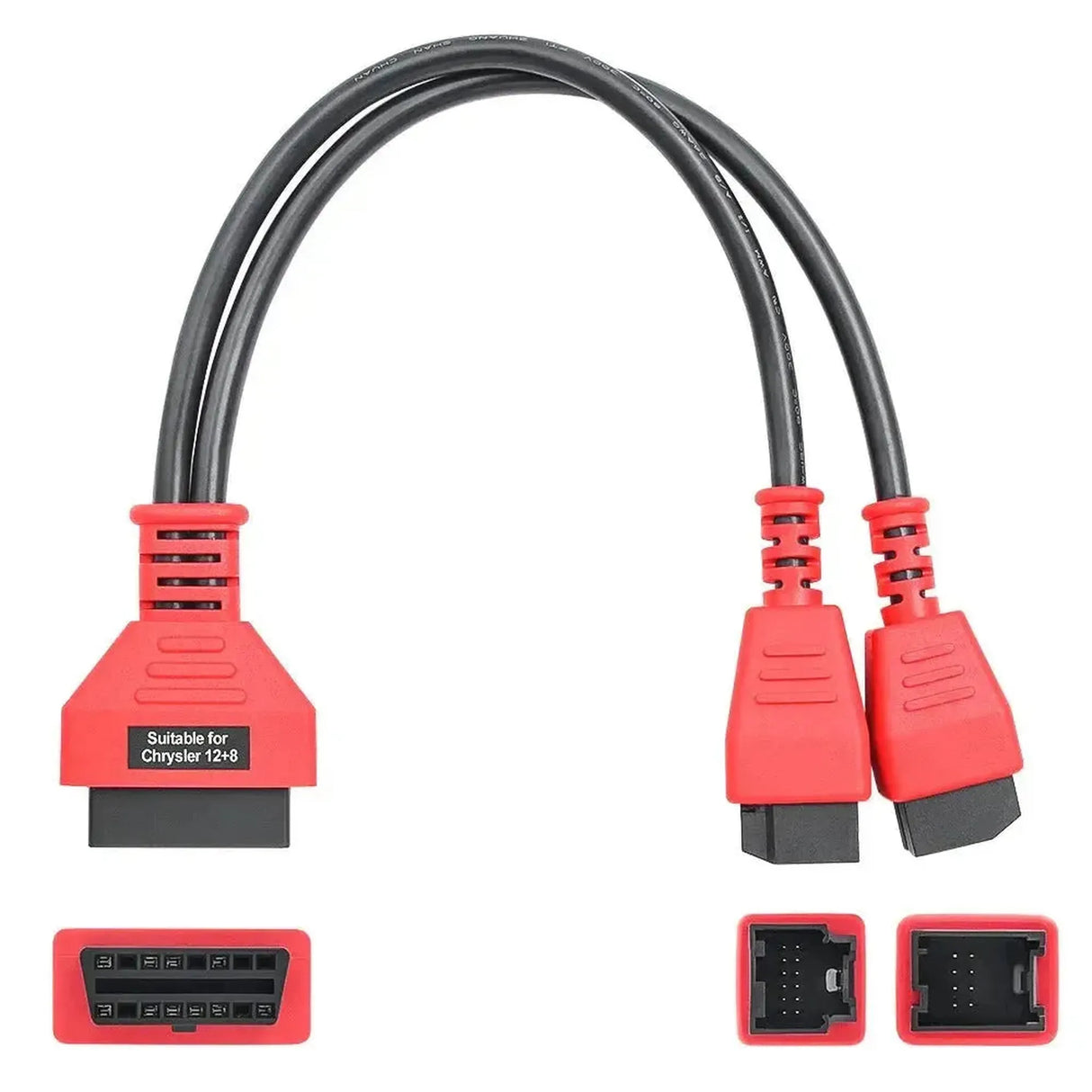 FCA 12+8-pins SGW – 16-pins OBD2 Adapter Cable | Passenger Car