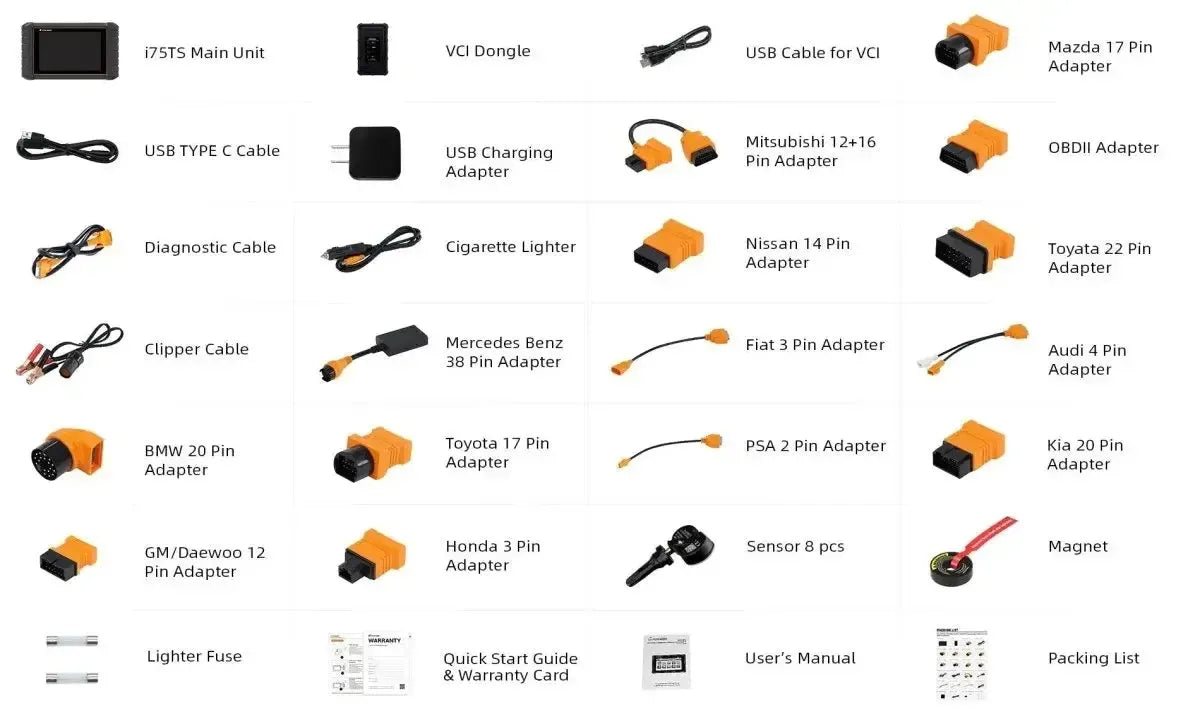 Foxwell I75TS | Diagnostic Tool | Car