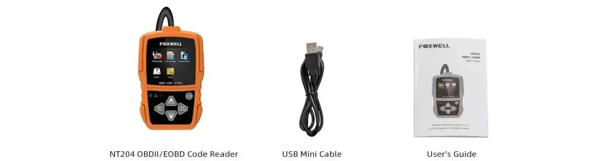 Foxwell NT204 | Error Code Reader | Car
