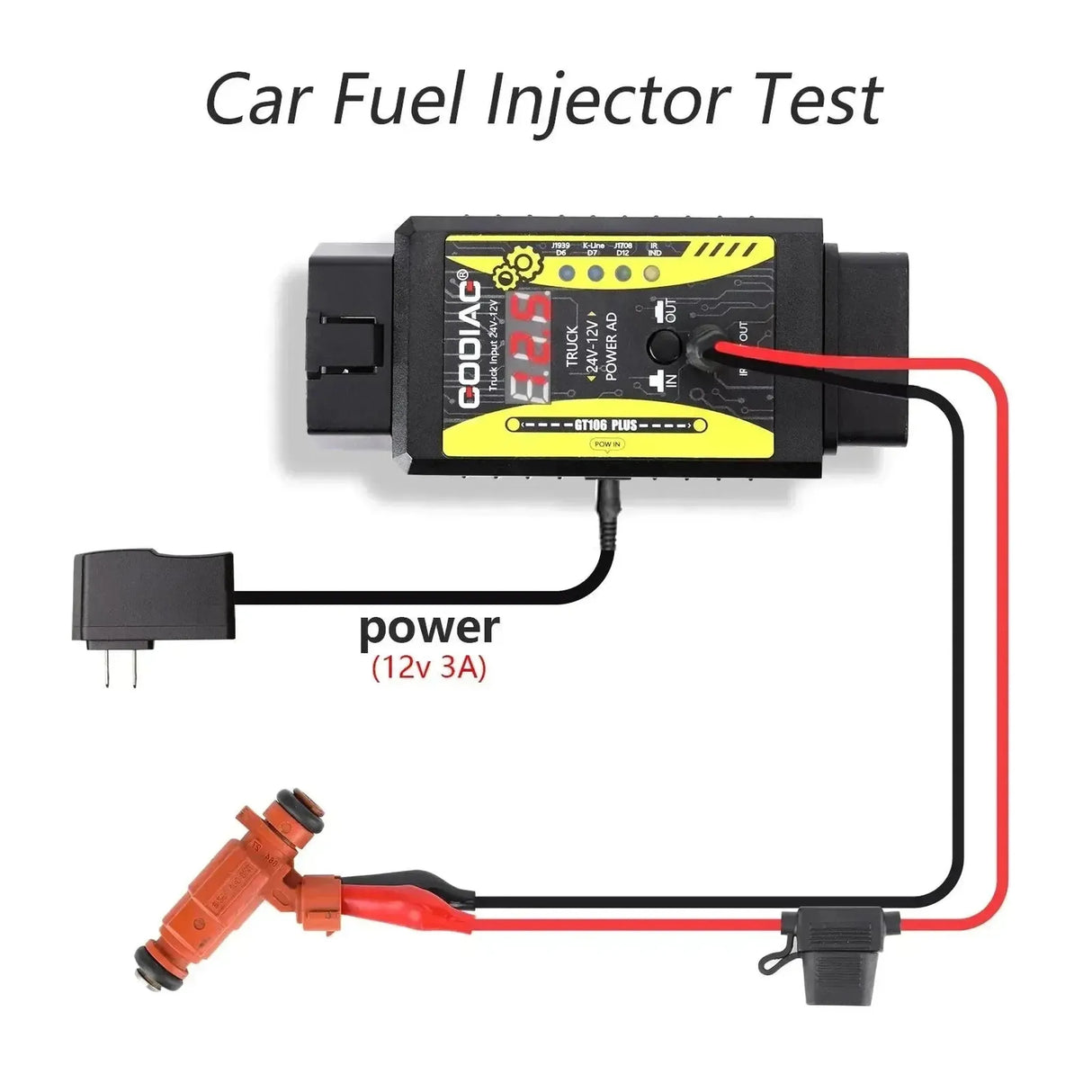 GoDiag GT106 Plus | Voltage Converter | Accessories