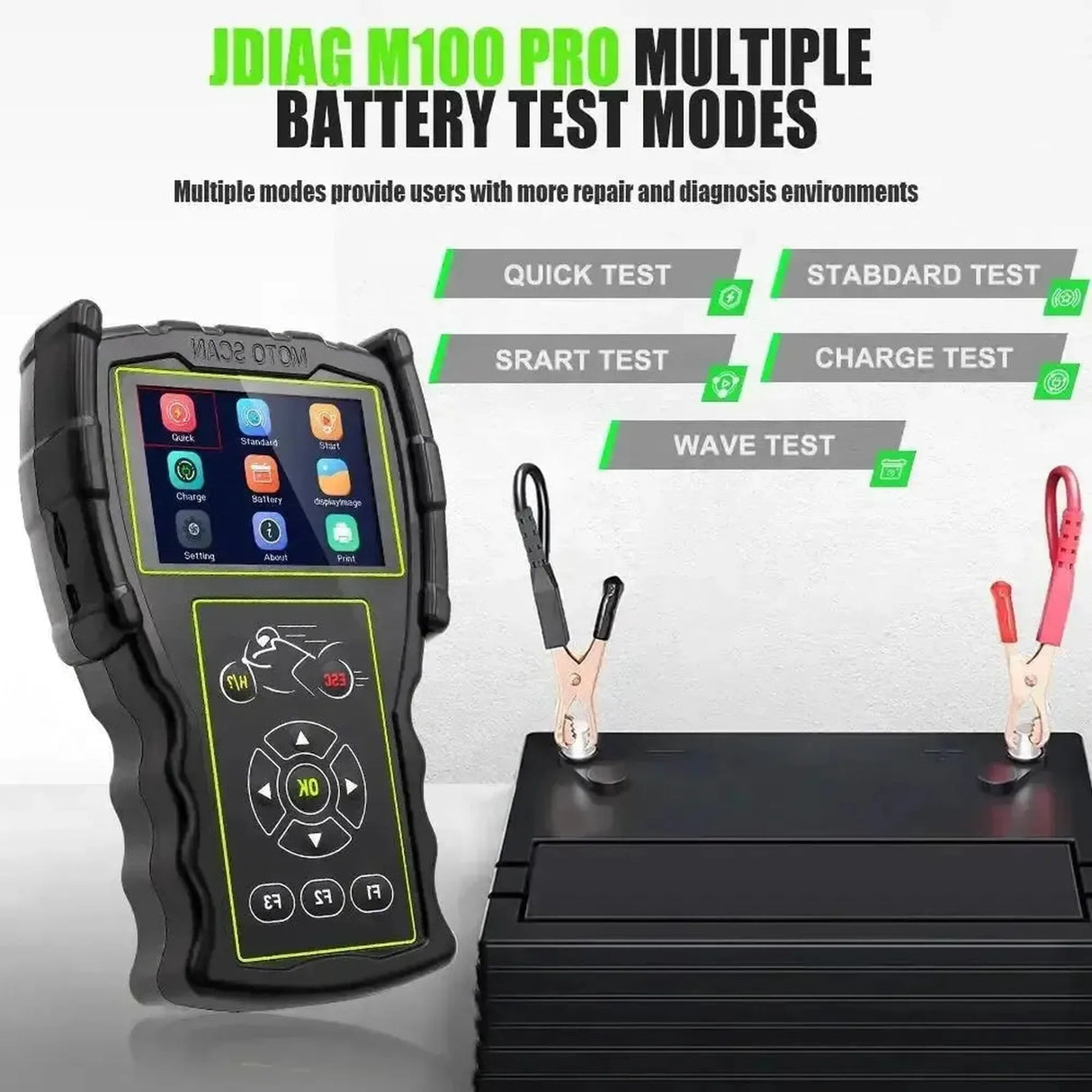 JDiag M100 Pro Full Motorcycle Diagnostic Tool