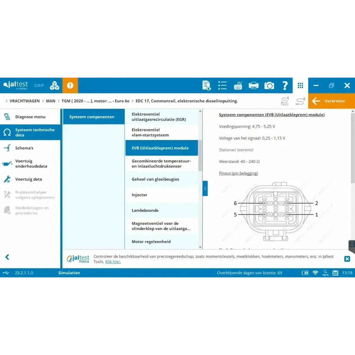 Jaltest CV (Commercial Vehicles) | Diagnostic Tool
