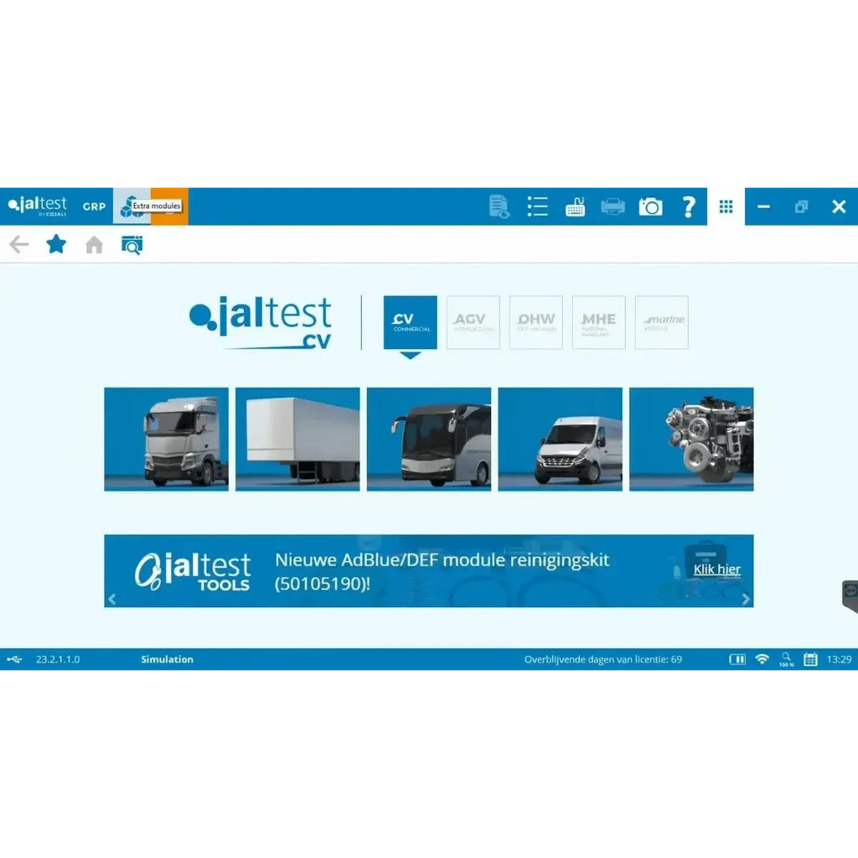 Jaltest CV (Commercial Vehicles) | Diagnostic Tool