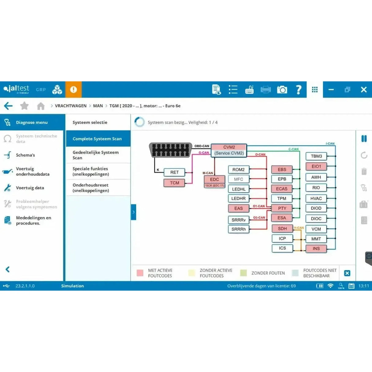 Jaltest CV (Commercial Vehicles) | Diagnostic Tool