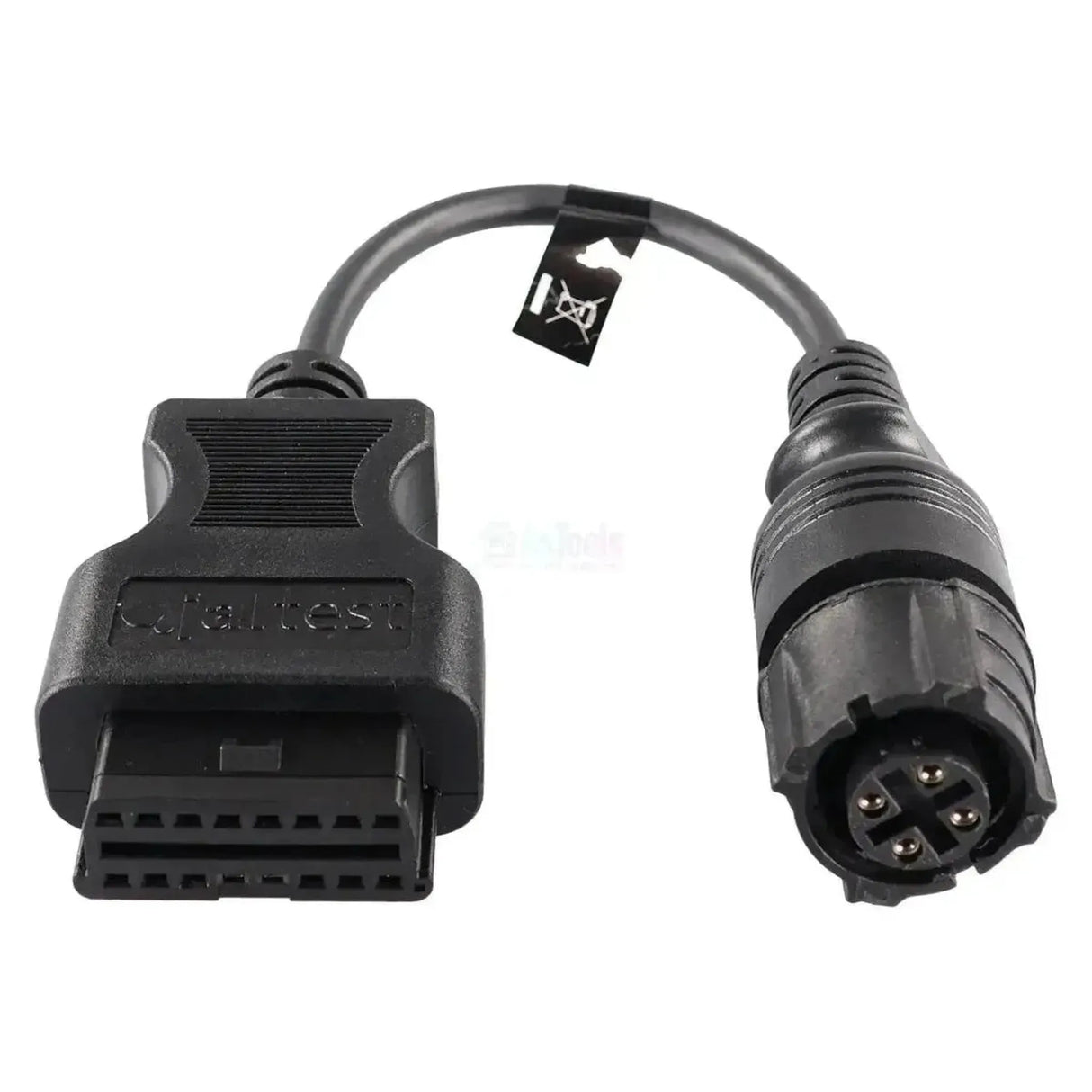 Jaltest (JDC102A) | Haldex Modular (ABS) 4-pins OBD – 16-pins OBD2 Adapter Cable | Trailer