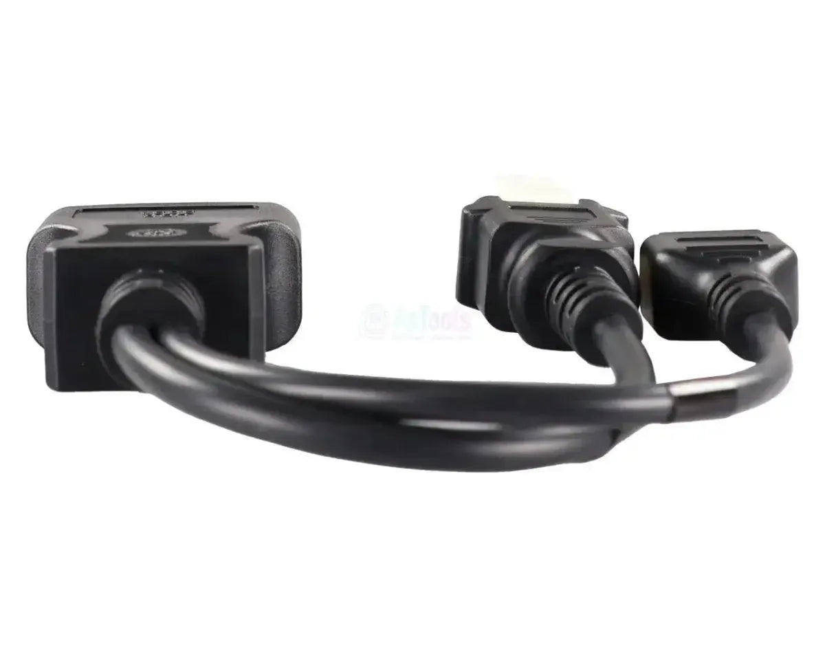Jaltest (JDC303A) | ZF Ecomat 3+6-pins OBD - 16-pins OBD2 Adapter Cable | Commercial and Work Vehicle
