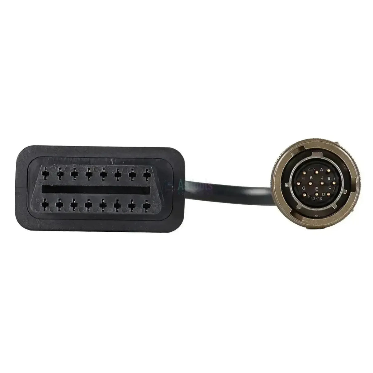 Jaltest (JDC537A) | MTU 10-pins OBD - 16-pins OBD2 Adapter Cable | Internal combustion engine