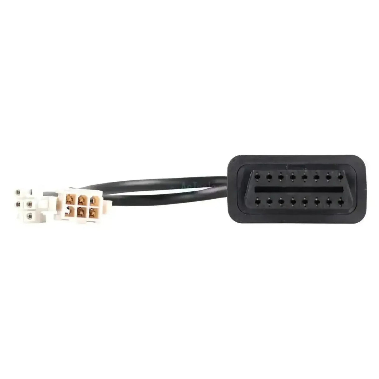 Jaltest (JDC559A) | Haulotte 6+6-pin OBD - 16-pin OBD2 Adapter Cable | Lifting and Hoisting Equipment