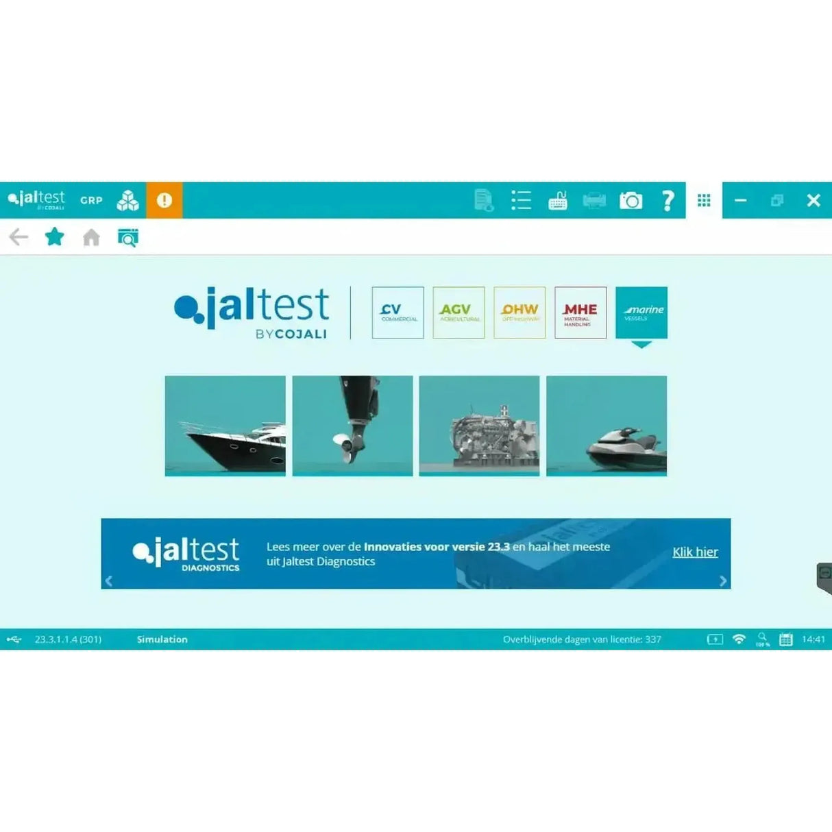 Jaltest Marine (Inboard) Diagnostic Tool