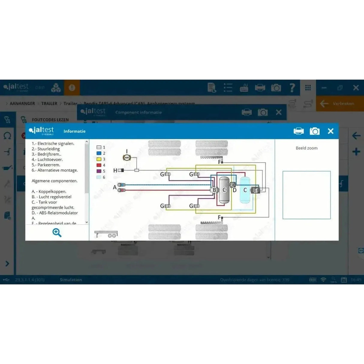 Jaltest Trailer Diagnostic Tool