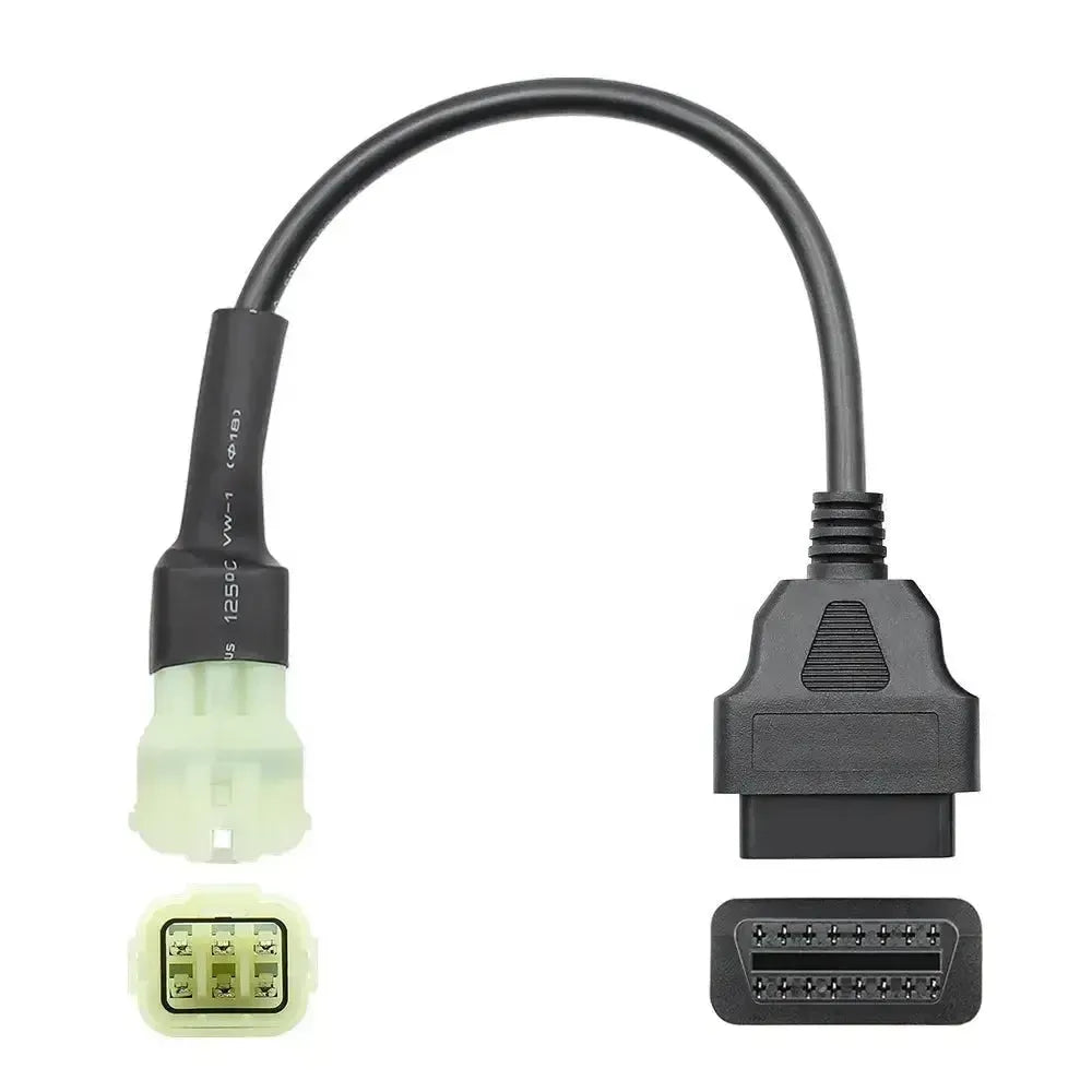 KTM 6-pins OBD – 16-pins OBD2 Adapter Cable | Motorcycle