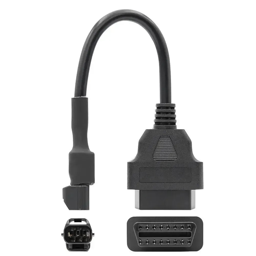 Kymco 3-pins OBD – 16-pins OBD2 Adapter Cable | Moped