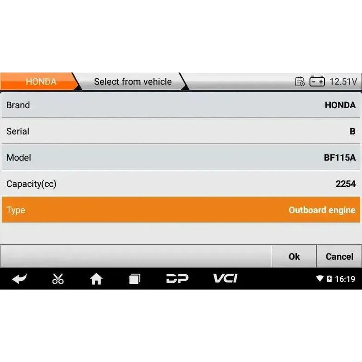 OBDSTAR IScan Honda (Marine) | Diagnostic Tool | Motorboat