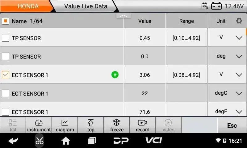 OBDSTAR IScan Honda (Marine) | Diagnostic Tool | Motorboat
