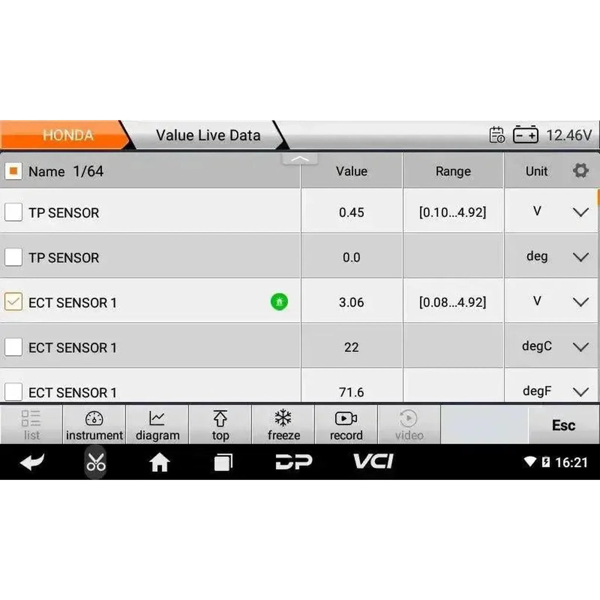 OBDSTAR IScan Honda (Marine) | Diagnostic Tool | Motorboat