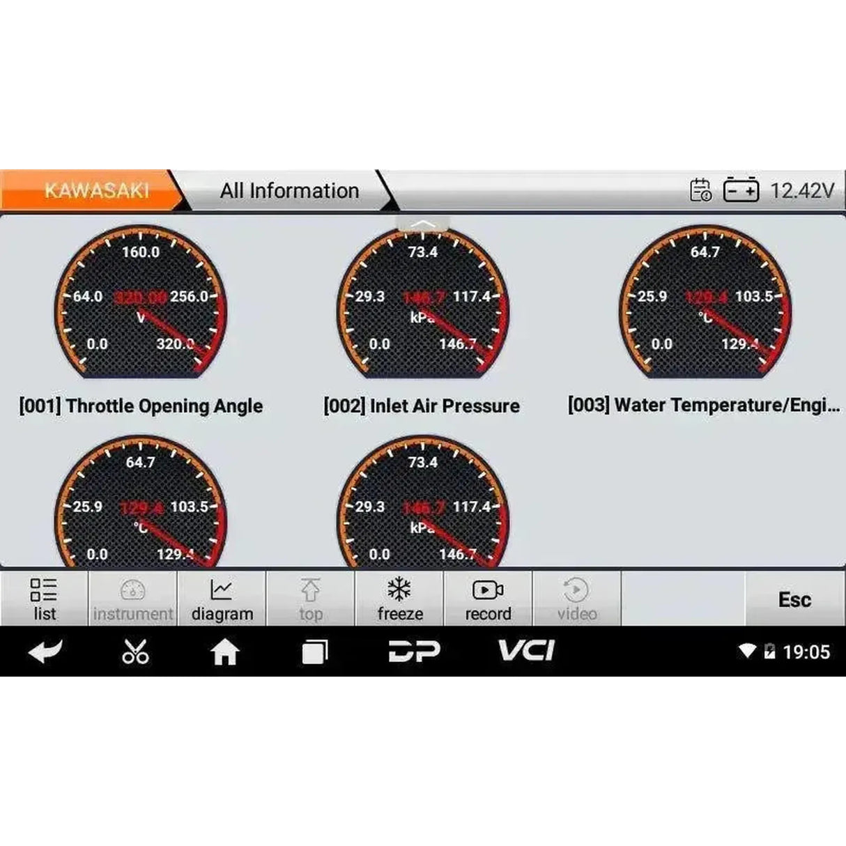 OBDSTAR IScan Kawasaki (Marine) | Diagnostic Tool | Motorboat