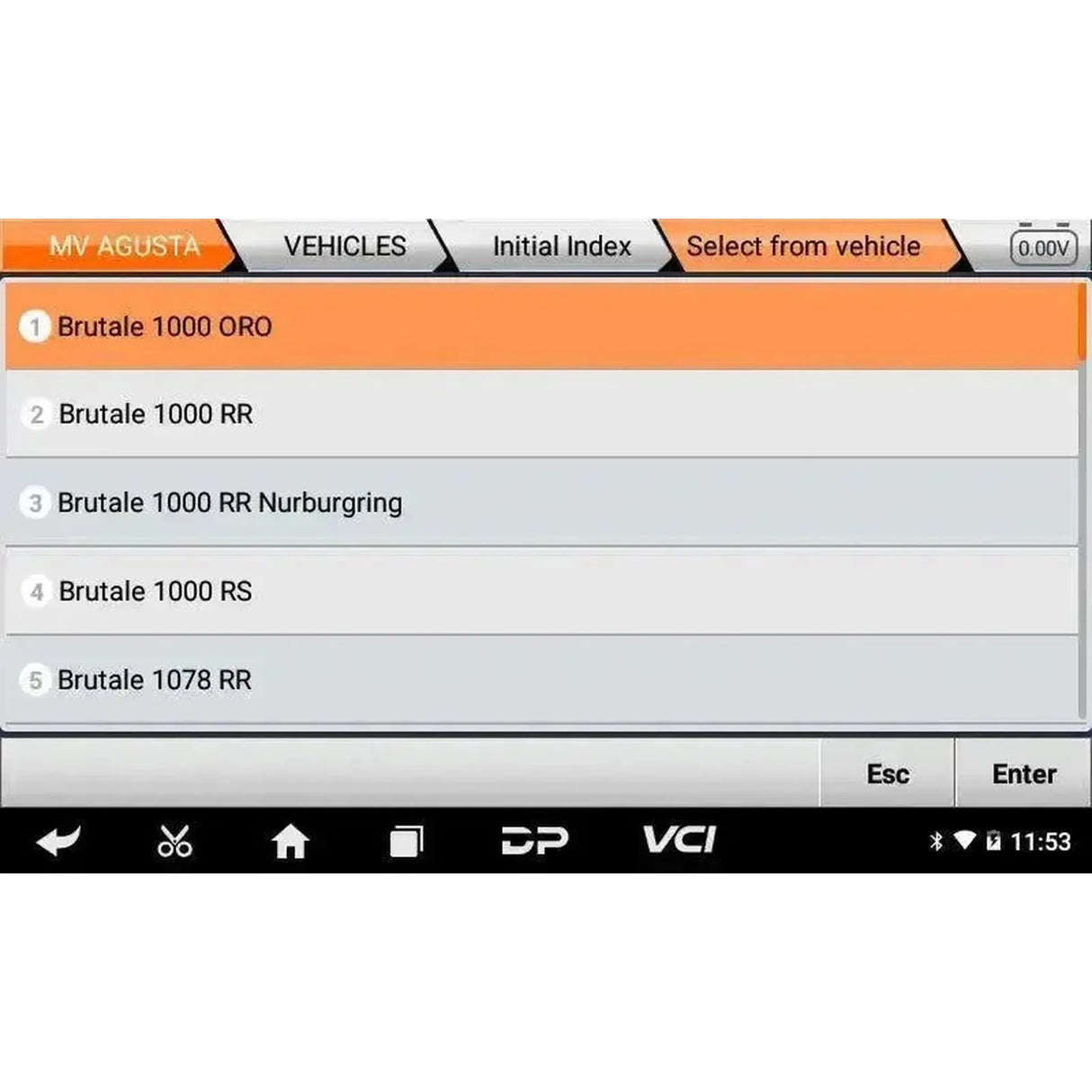 OBDSTAR IScan MV Agusta | Diagnostic Tool | Motorcycle