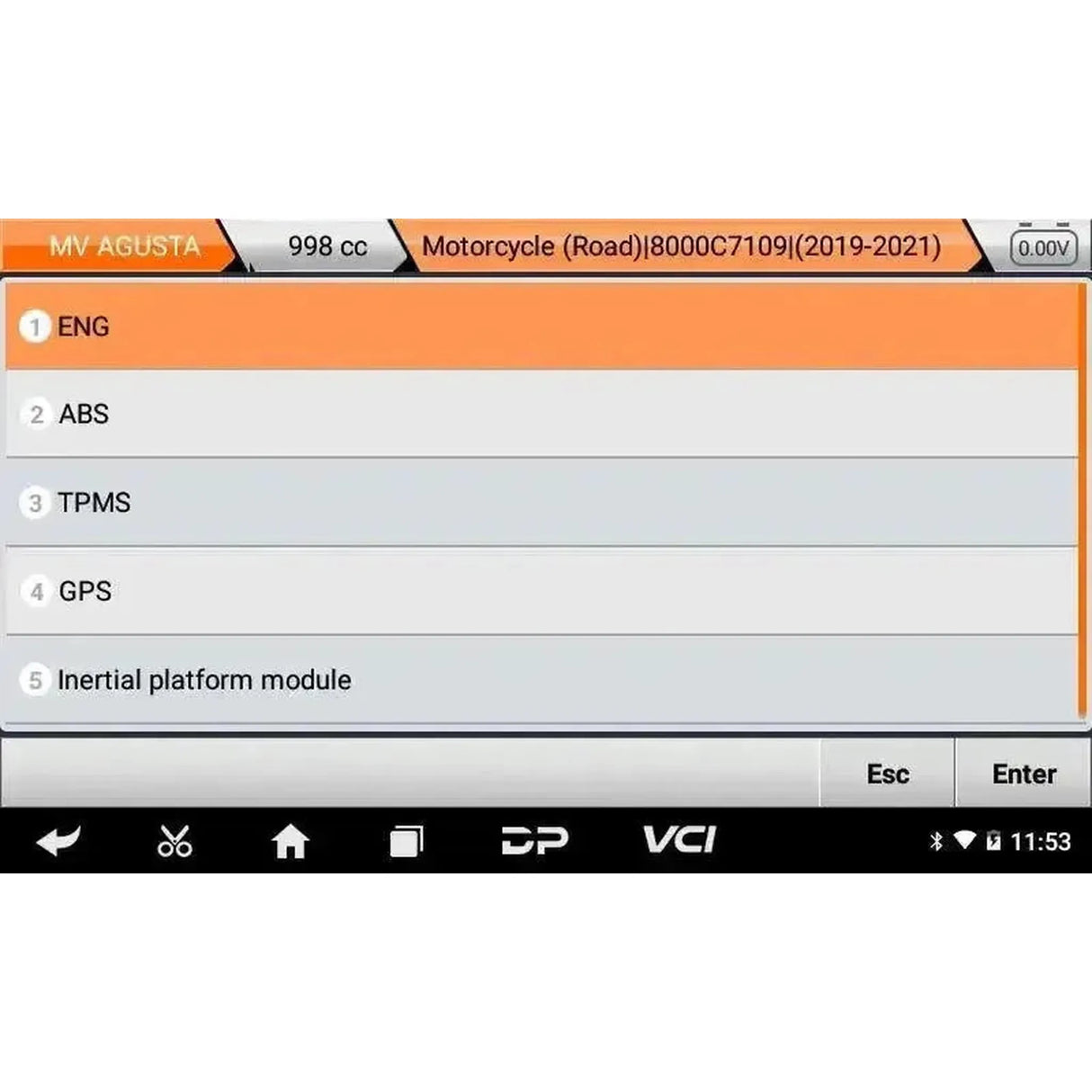 OBDSTAR IScan MV Agusta | Diagnostic Tool | Motorcycle
