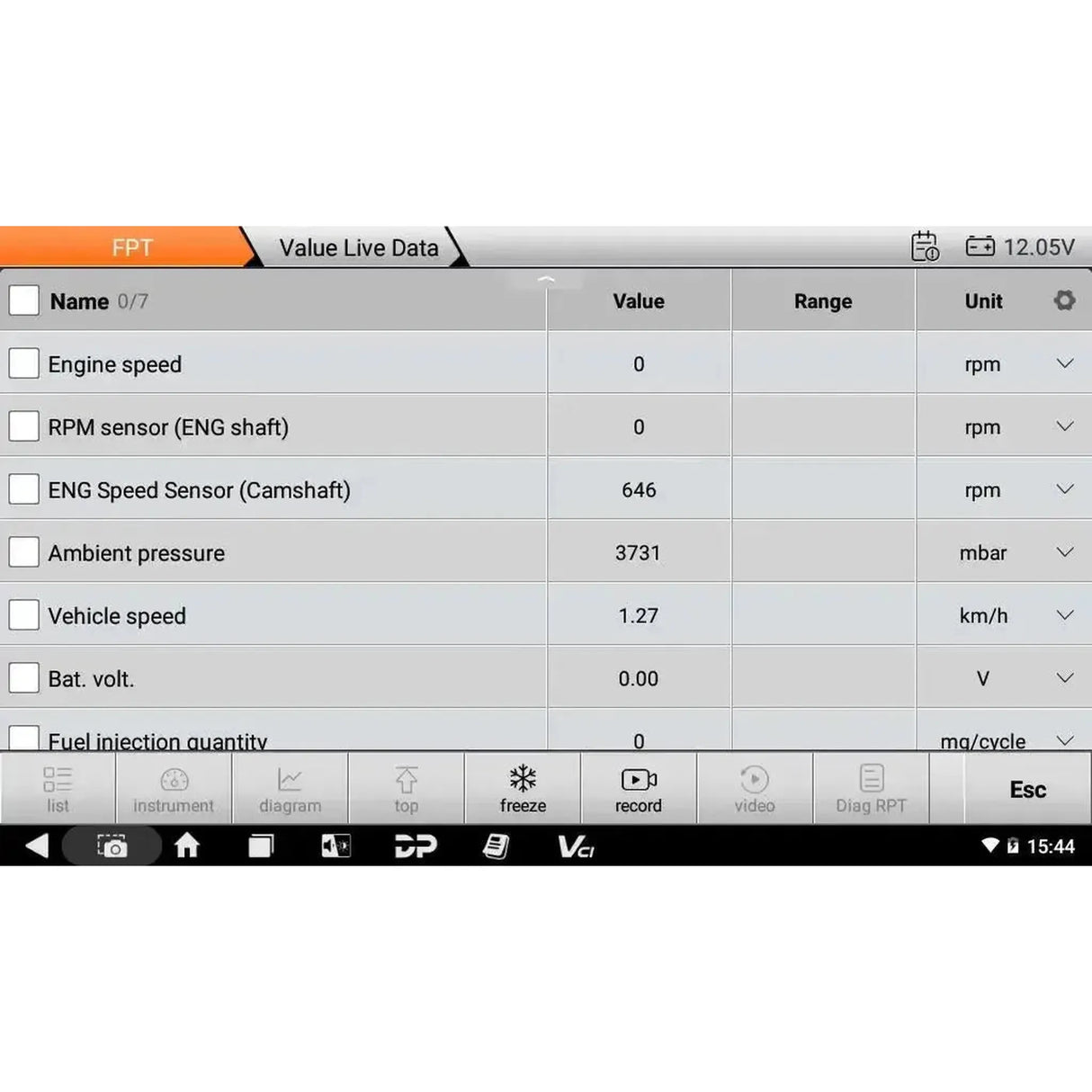 OBDSTAR IScan Pro FPT (Marine) | Diagnostic Tool | Motorboat