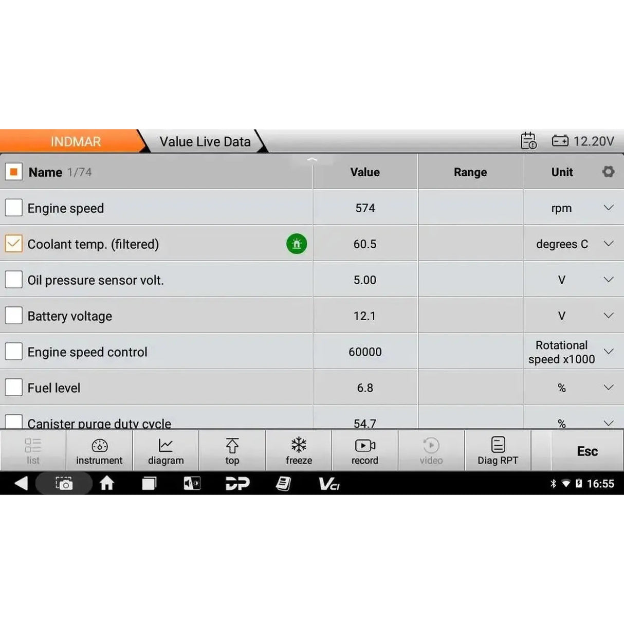 OBDSTAR IScan Pro Indmar (Marine) | Diagnostic Tool | Motorboat