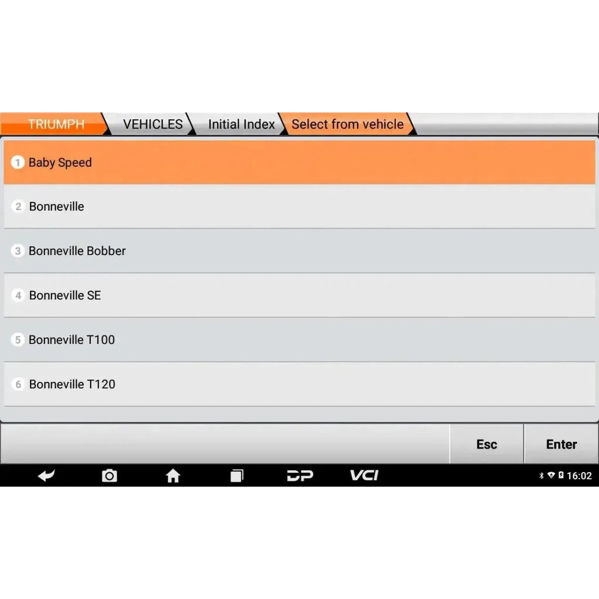 OBDSTAR IScan Triumph | Diagnostic Tool | Motorcycle