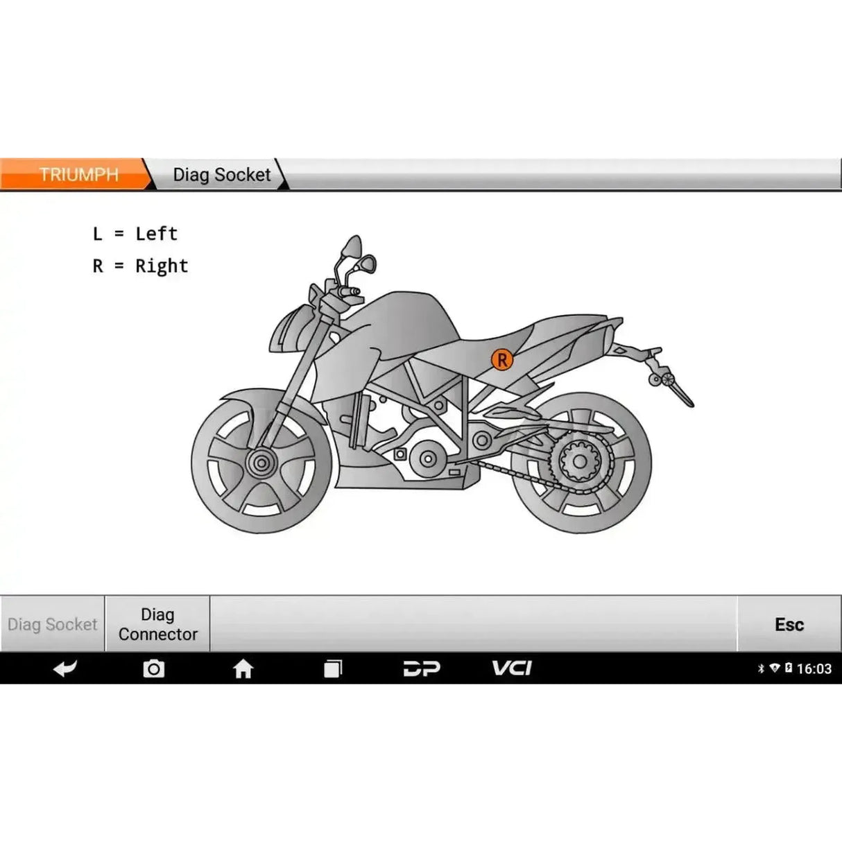 OBDSTAR IScan Triumph | Diagnostic Tool | Motorcycle