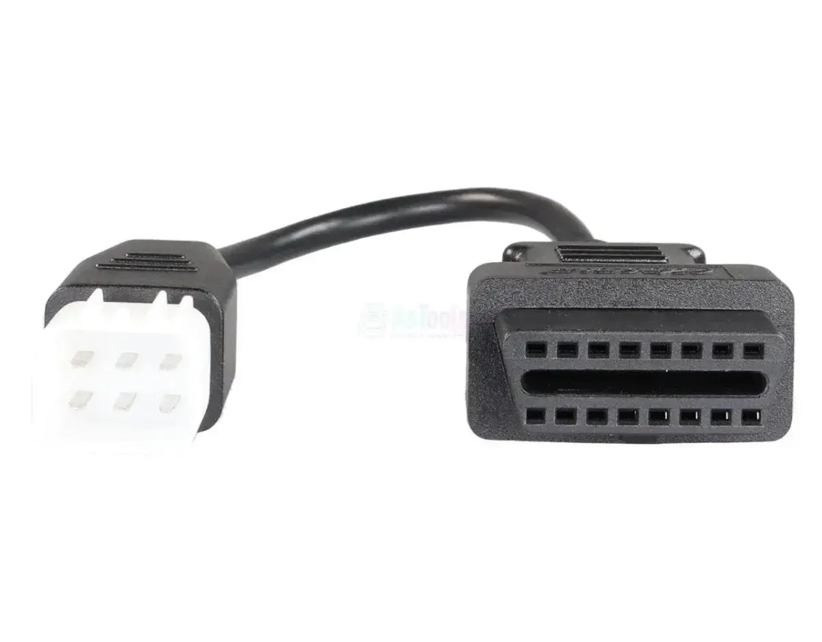 OBDSTAR (M021A) | Universal 6-pin OBD – 16-pin OBD2 Adapter Cable | Motorcycle