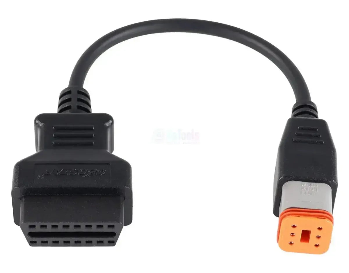OBDSTAR (M073) | Indmar 6-pins OBD - 16-pins OBD2 Adapter Cable | Motorboat