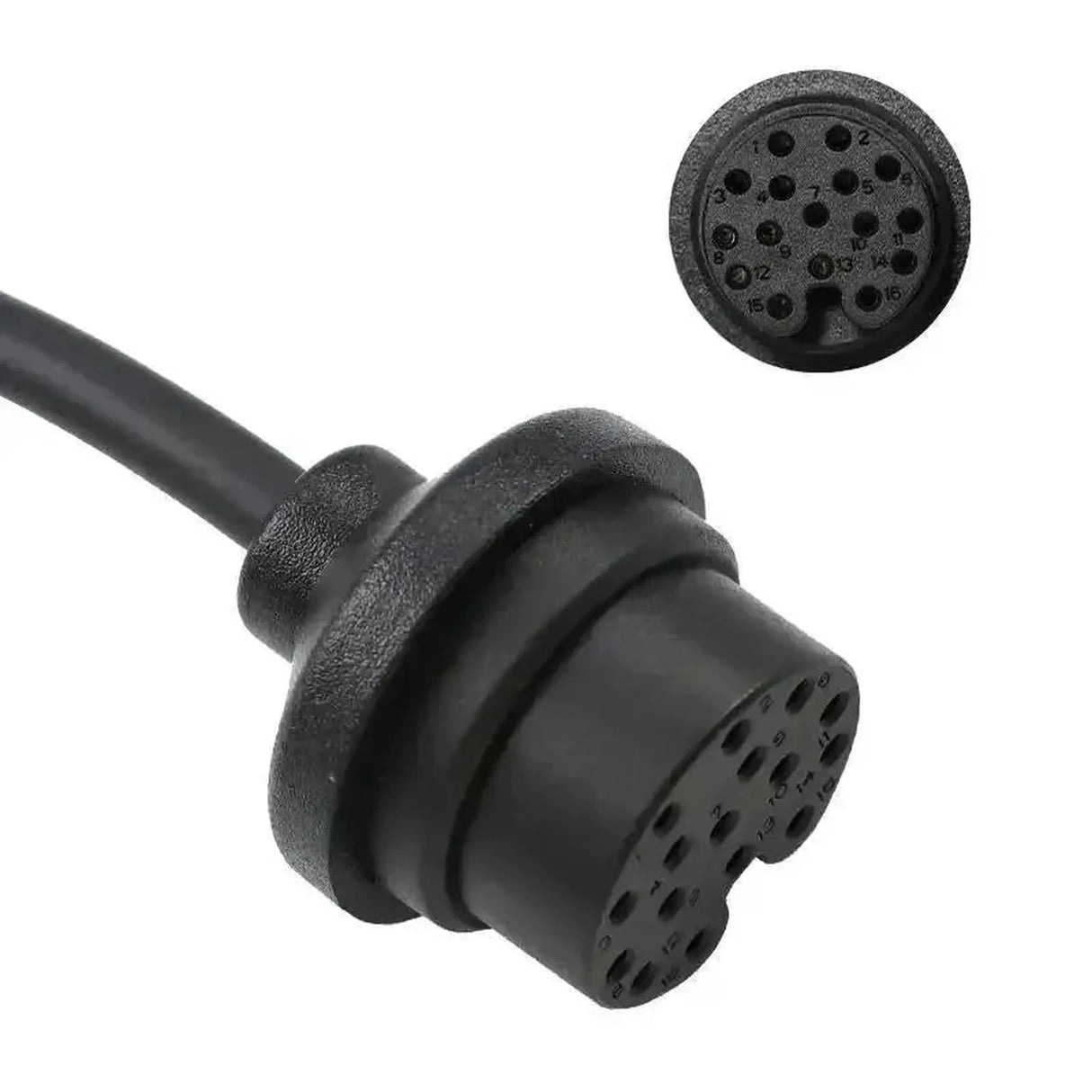 OBDSTAR (TCM-025) | ZF (8HP45-TC275) 16-pins TCM – 15-pins DB15 Adapter Cable | Passenger Car