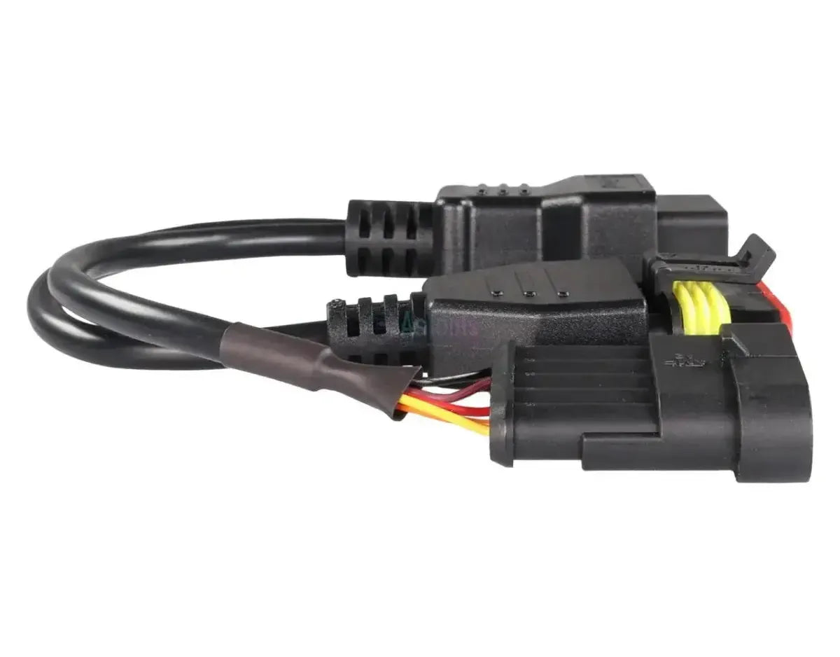 OBDSTAR (M047) | Vespa 5+5-pins OBD – 16-pins OBD2 Adapter Cable | Motorcycle