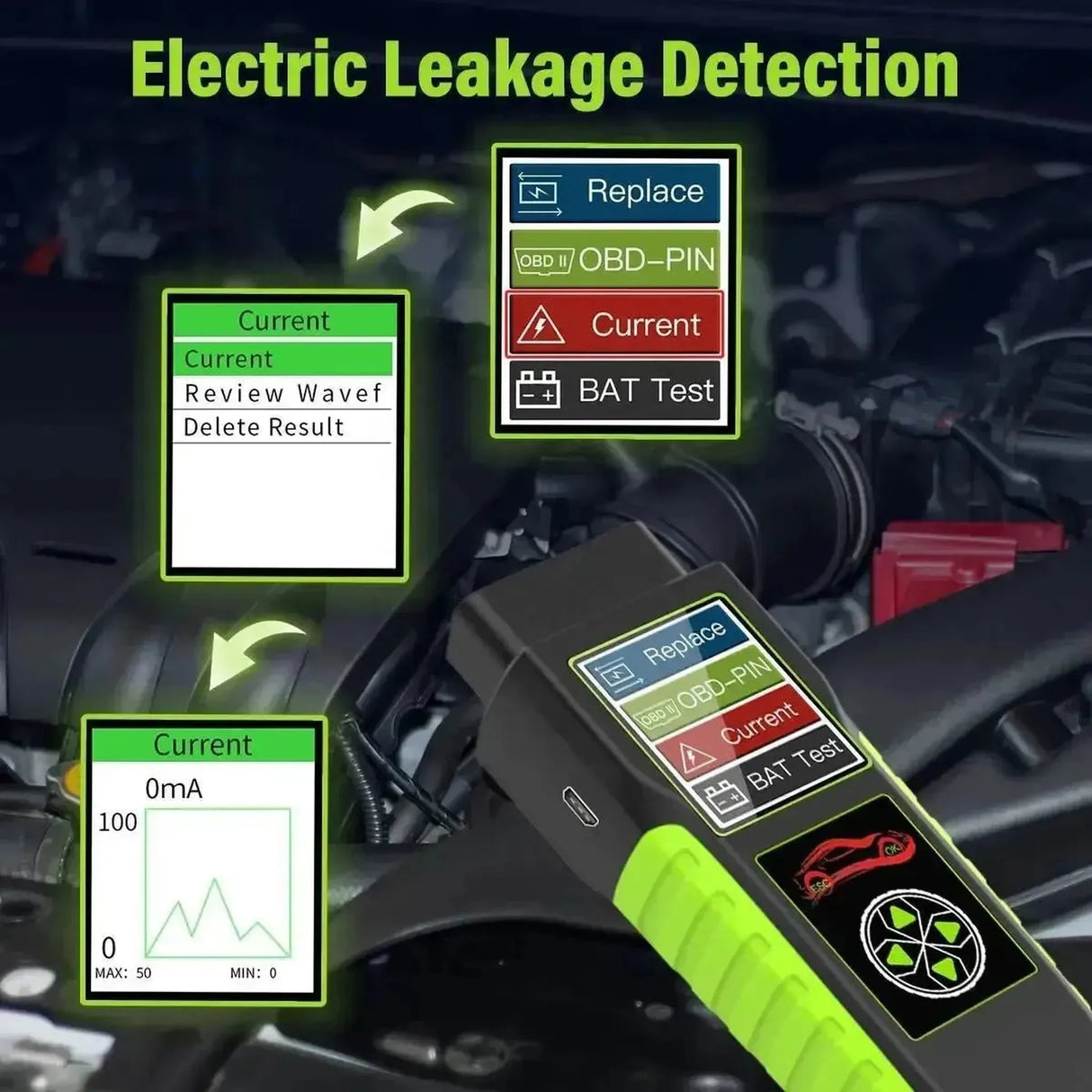TopDiag BT400 Multifunctional | Battery Tester