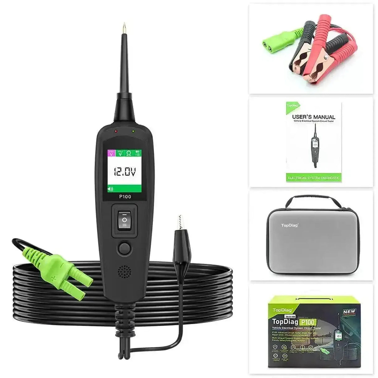 TopDiag P100 | Circuit Tester