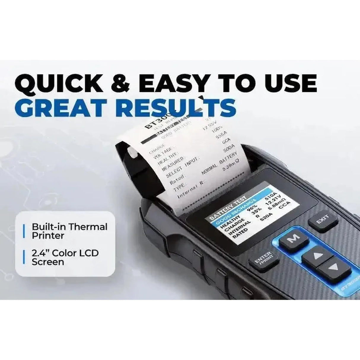 Topdon BT300P | Battery Tester