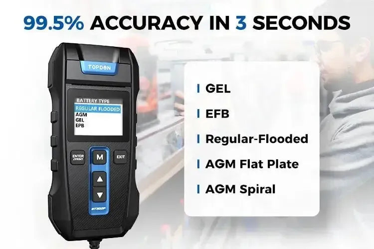 Topdon BT300P | Battery Tester