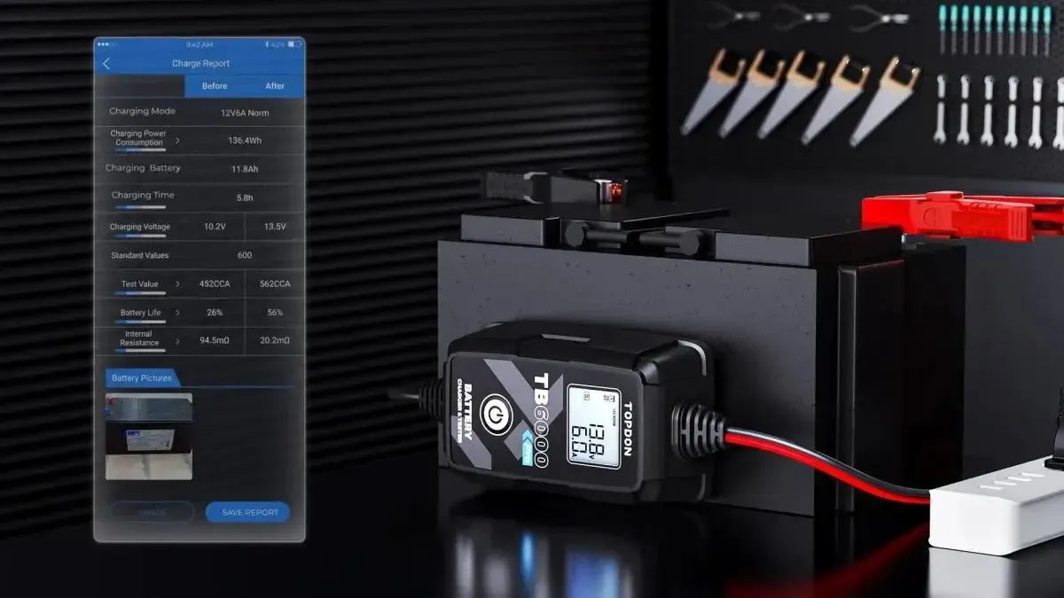 Topdon TB6000Pro | Trickle Charger